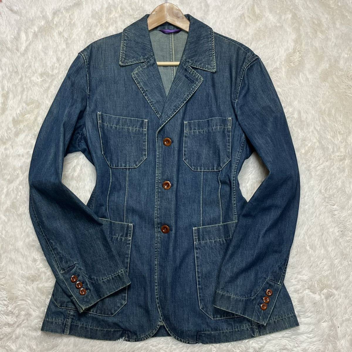 極美品【希少サイズL】最高級ライン ポールスミスコレクション『溢れ 