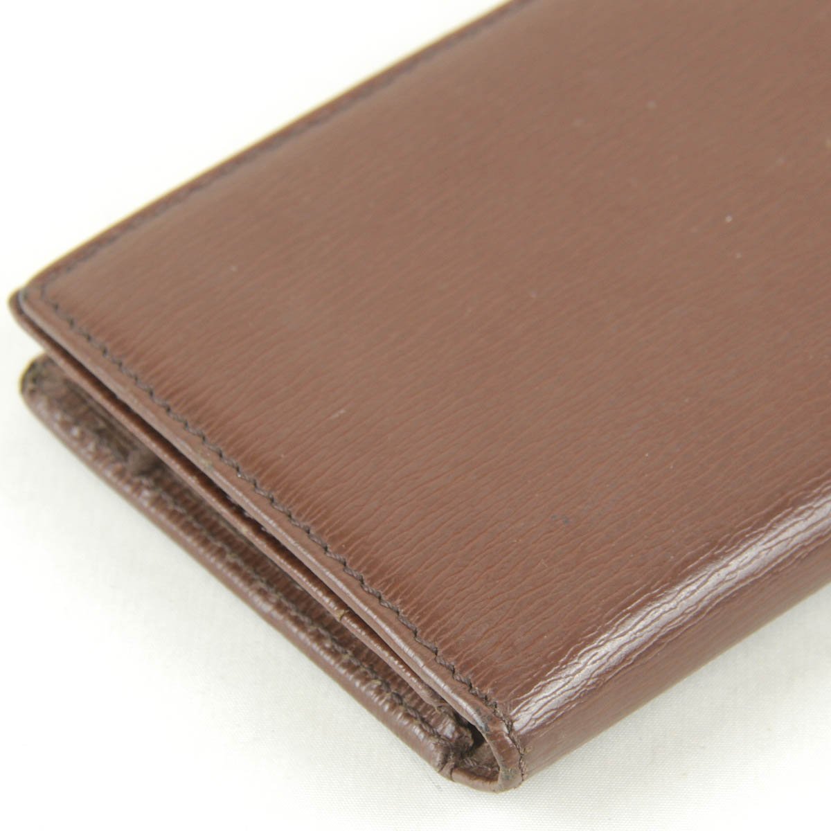 ジバンシー　名刺入れ　カードケース　財布　レザー　ブラウン USED』 GIVENCHY ジバンシィ カードケース ブラウン レザー 名刺入れ