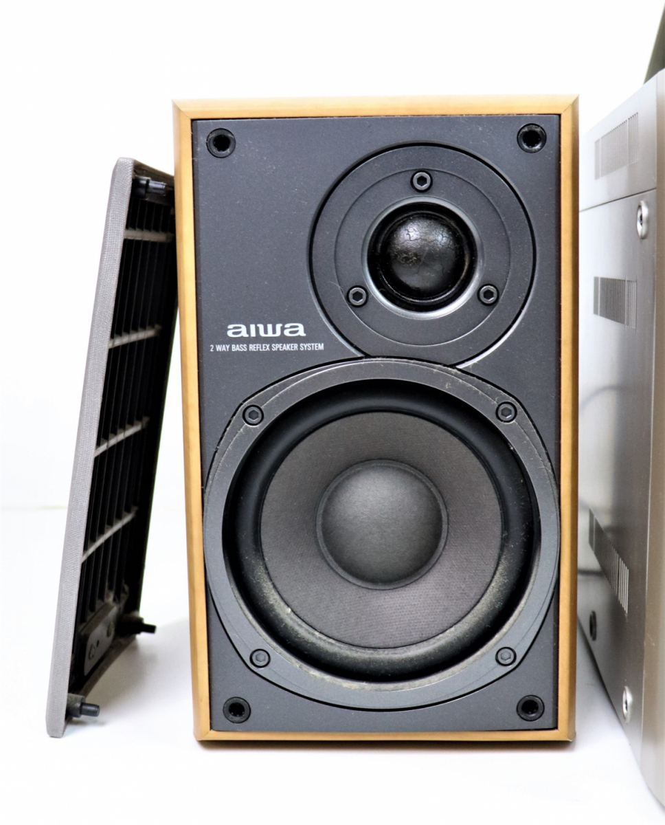 CD動作OK】aiwa CX-LFD5 SX-LFD5 MD STEREO SYSTEM アイワ システム