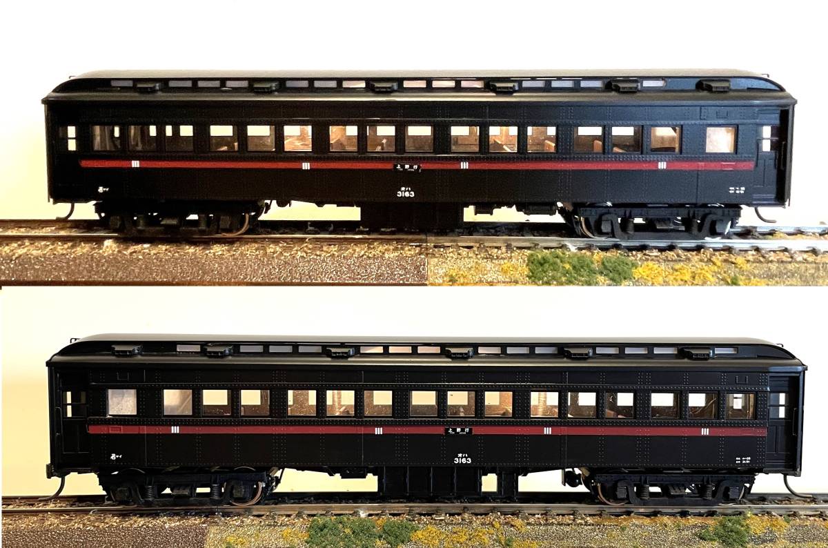 珊瑚 SANGO オハニ30 国鉄最初の鋼鉄客車 レトロ HOゲージ 鉄道模型 JR