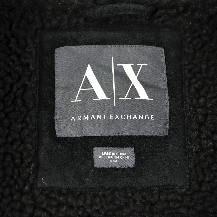 美品 ジョルジオ・アルマーニ A/X ARMANI EXCHANGE フェイクムートン