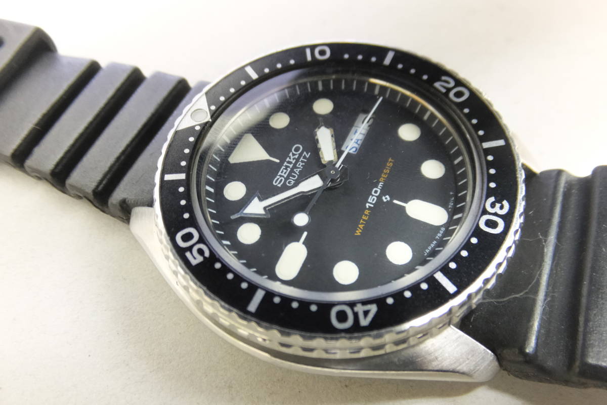 SEIKO セイコーダイバー 7548-7000 本体 部品セット ジャンク