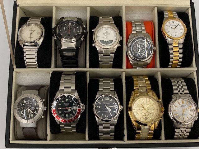 ☆1円～良品 腕時計まとめて SEIKO CASIO CITIZEN他 13個まとめて ケース