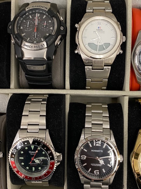 ☆1円～良品 腕時計まとめて SEIKO CASIO CITIZEN他 13個まとめて ケース