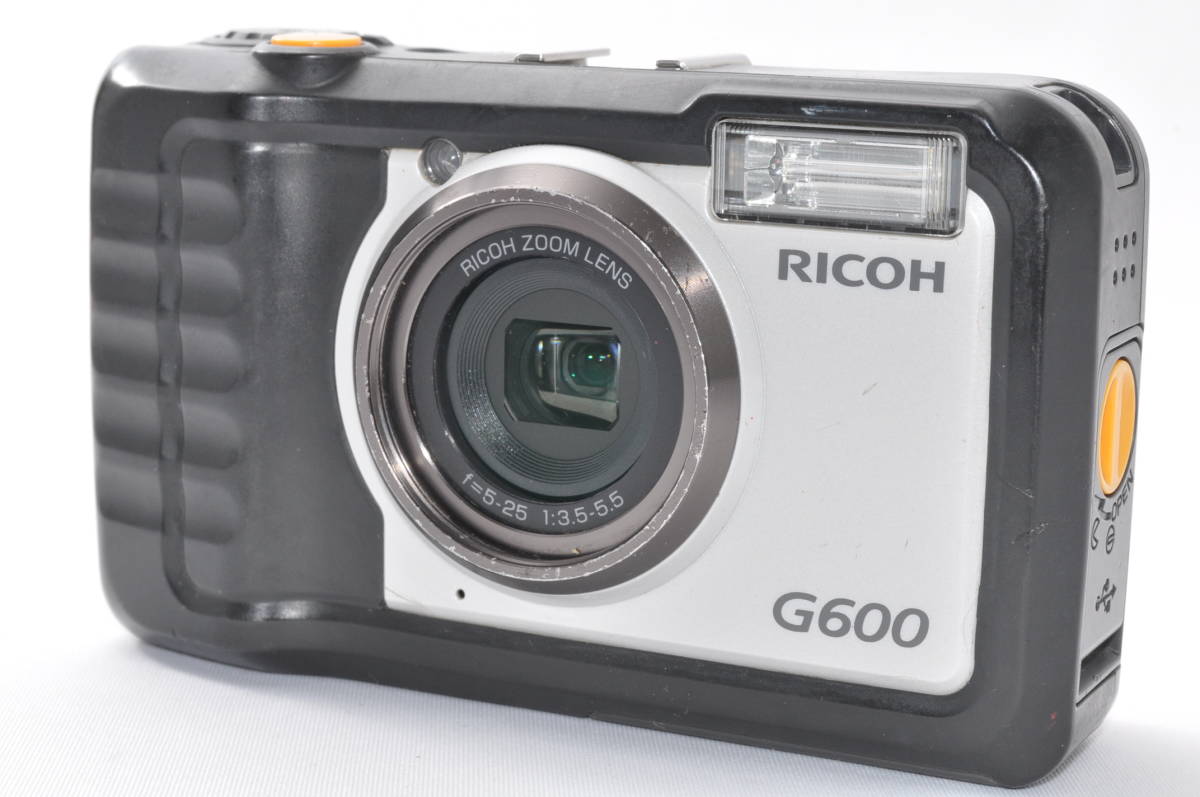 並品・動作品 リコー RICOH G600 防水 防塵 耐衝撃 ♯A3284