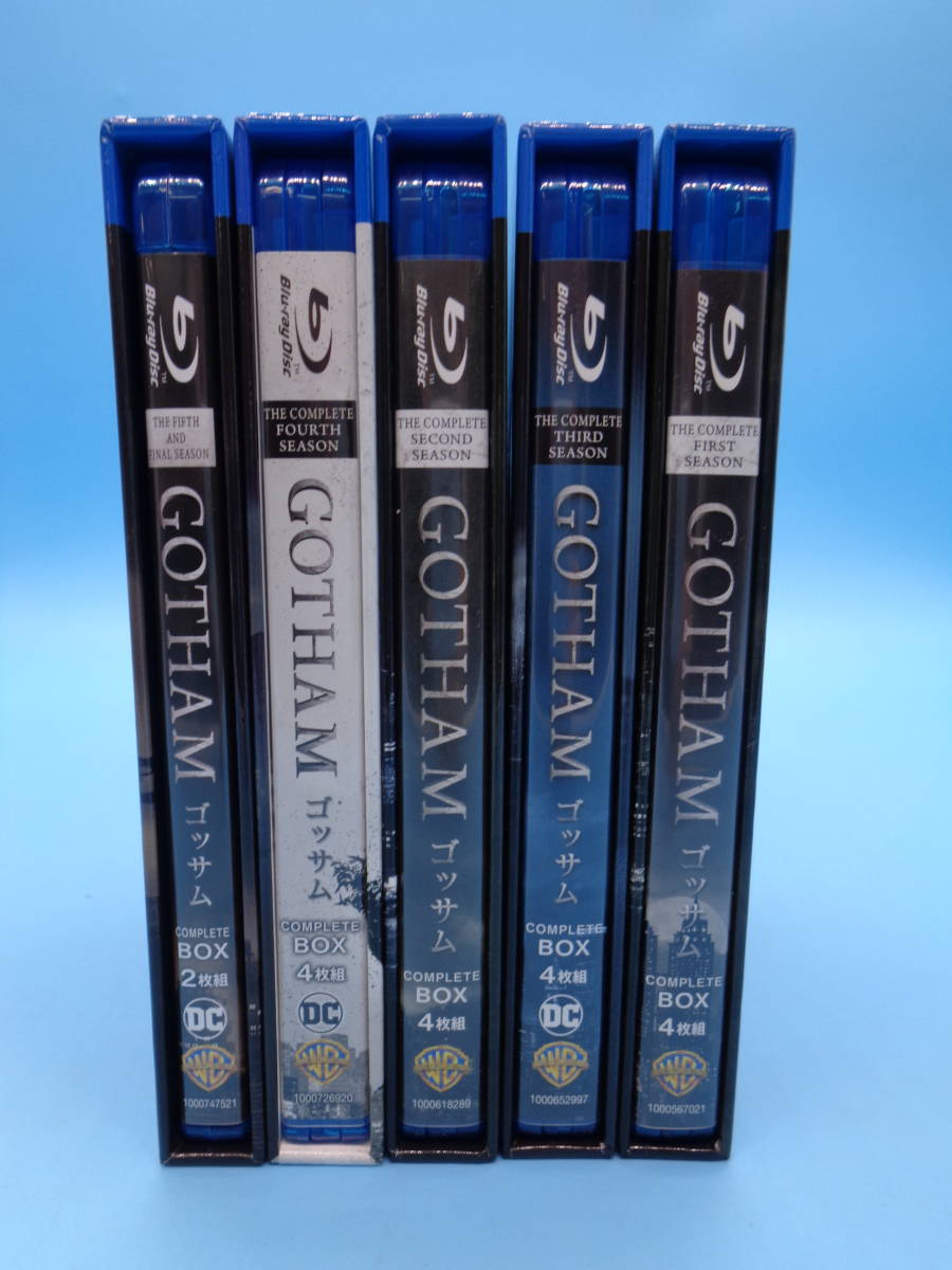 4-6 Blu-ray GOTHAM／ゴッサム コンプリート・ボックス　ファースト・セカンド・サード・フォース・ファイナル・シーズン　BOX　セット