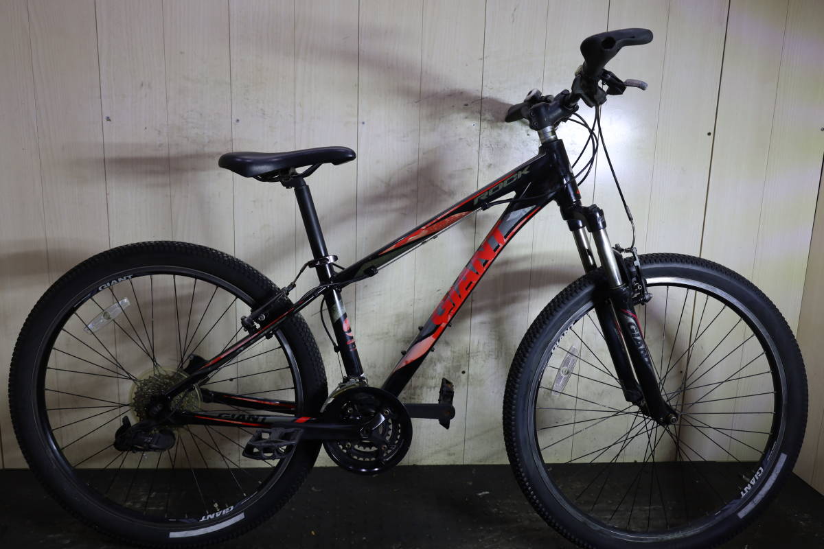 GIANT ROCK4500 26インチ アルミ 21速 320mm MTB 人気良品！GIANT ROCK 