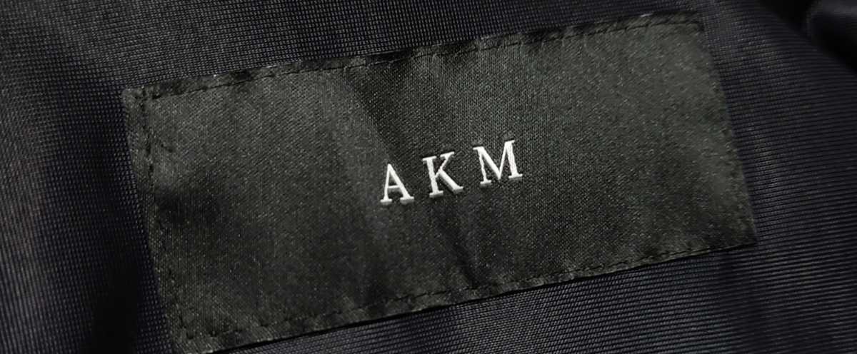 定価99000円試着のみ美品 AKM エコファーフードブルゾン パーカー 