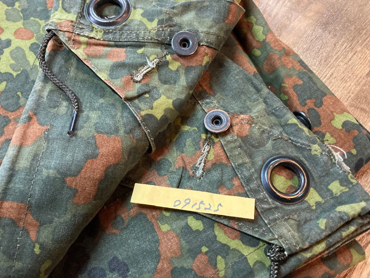 軍幕 テントシート フレクターカモ パップテント ドイツ軍放出品