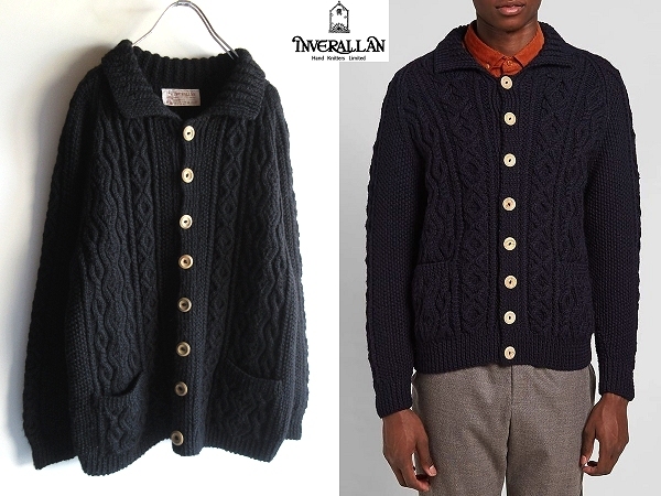 インバーアラン（スコットランド産）のニット 美品 スコットランド製