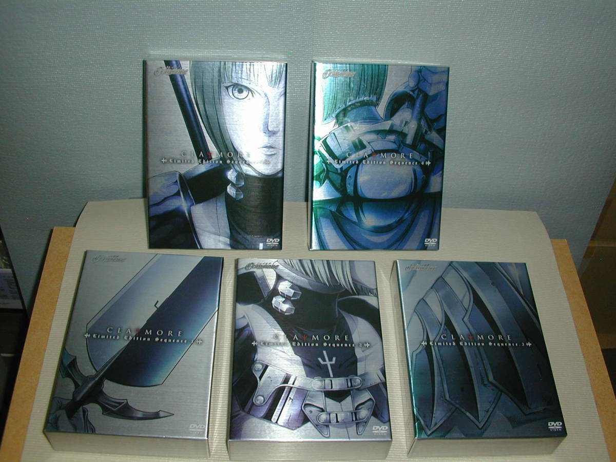 Limited Edition CLAYMORE DVD Claymore - : Sequence． クレイモア 