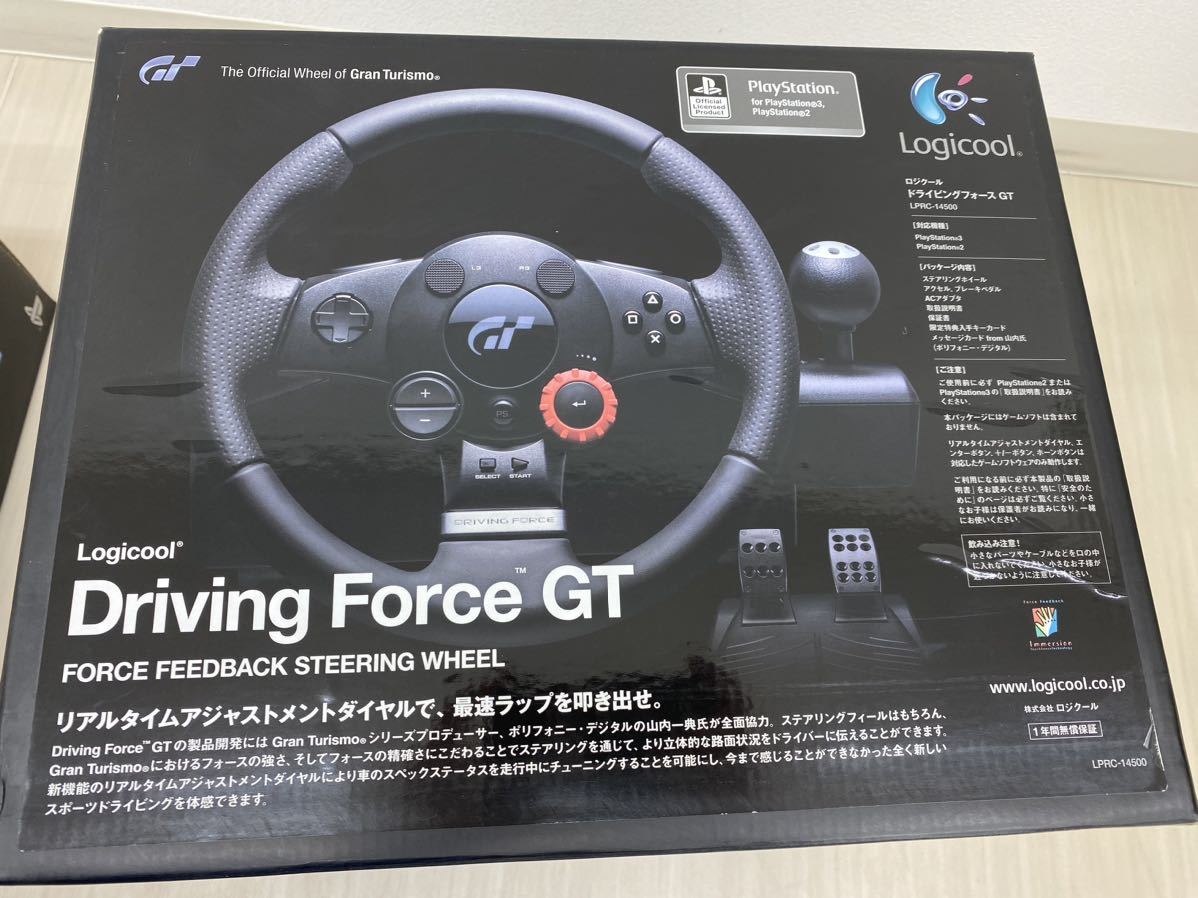 PlayStation 3 GRAN TURISMO 5 RACING PACK と Logicool Driving force