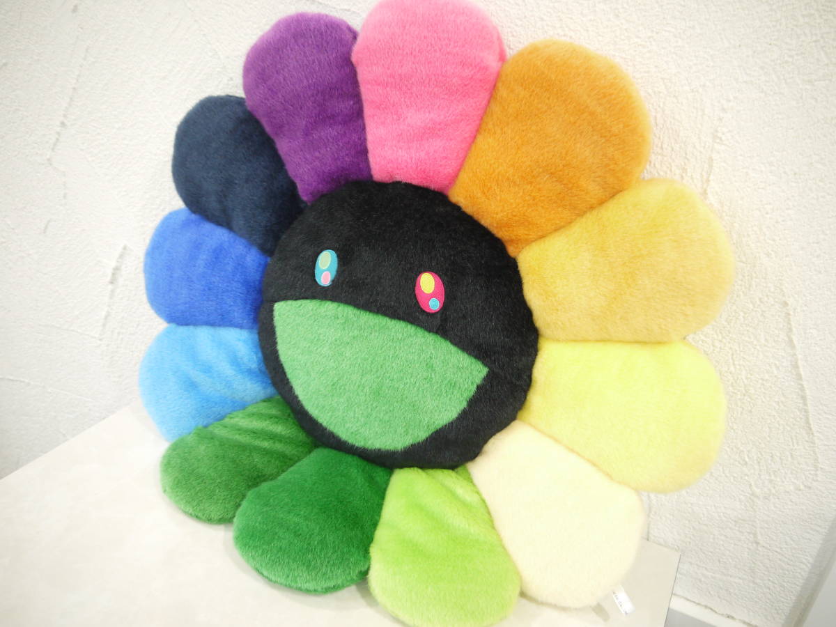 村上隆 カイカイキキ 60cm クッション kaikaikiki フラワー お花 