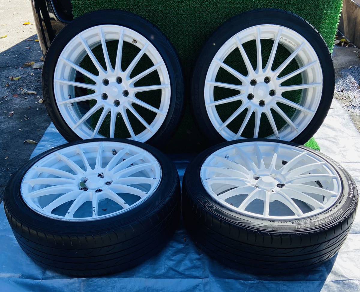 WEDS SPORT SA.15R タイヤアルミホイール ( 225/40 R 18 ) 穴 5 インチ 
