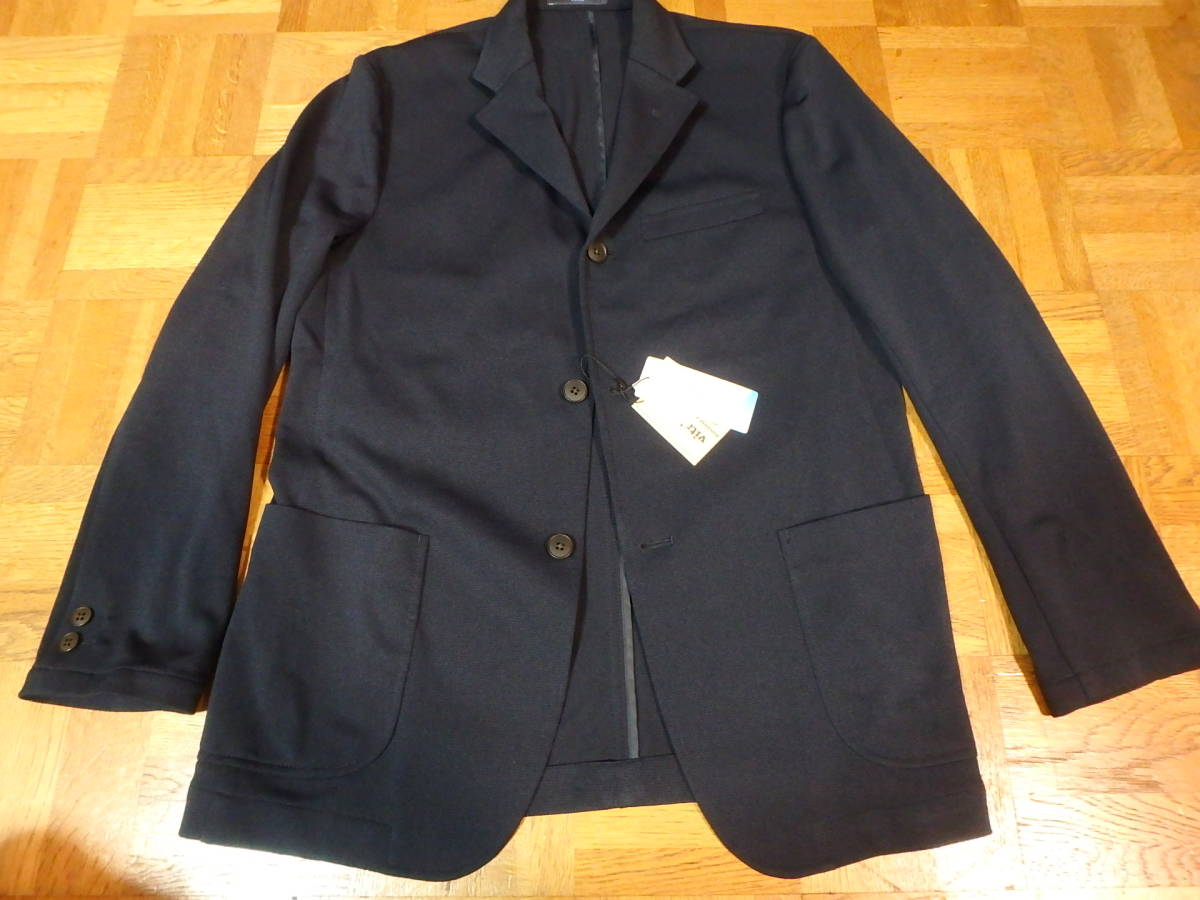 ★Vital MONSIEUR NICOLE ニコル〓COOLMAX ストレッチ テーラードジャケット〓L