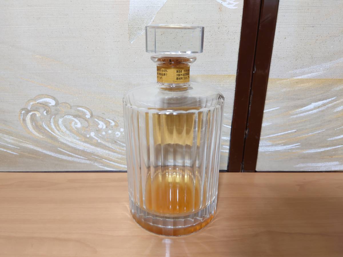 ③即決 空瓶 箱 響 30 観音開き 検索 旧 ボトル 金 ゴールド 空箱 瓶 