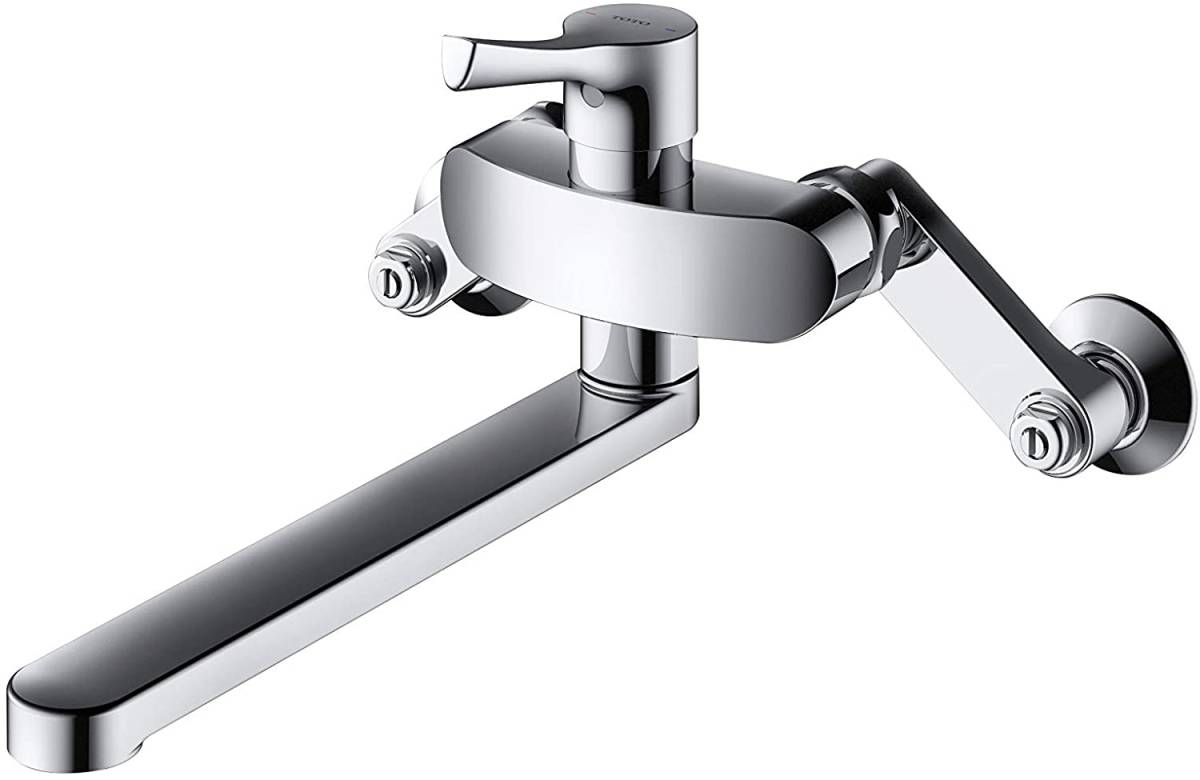 〇送料無料 新品未使用品 TOTO 壁付キッチン用水栓 一般地向け TKY01305J
