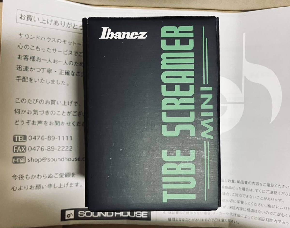 定番，SALE Ibanez アイバニーズ / Tube Screamer Mini 日本製 TSMINI(オーバードライブ)｜売買されたオークション情報、yahooの商品情報をアーカイブ公開 - オークファン エフェクター