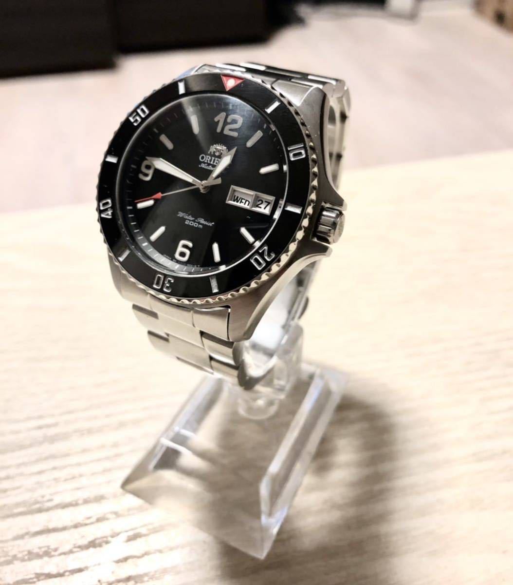 ORIENT MAKO MAKO2 SAA02001B3 オリエント マコ 黒 腕時計 自動巻 付属 