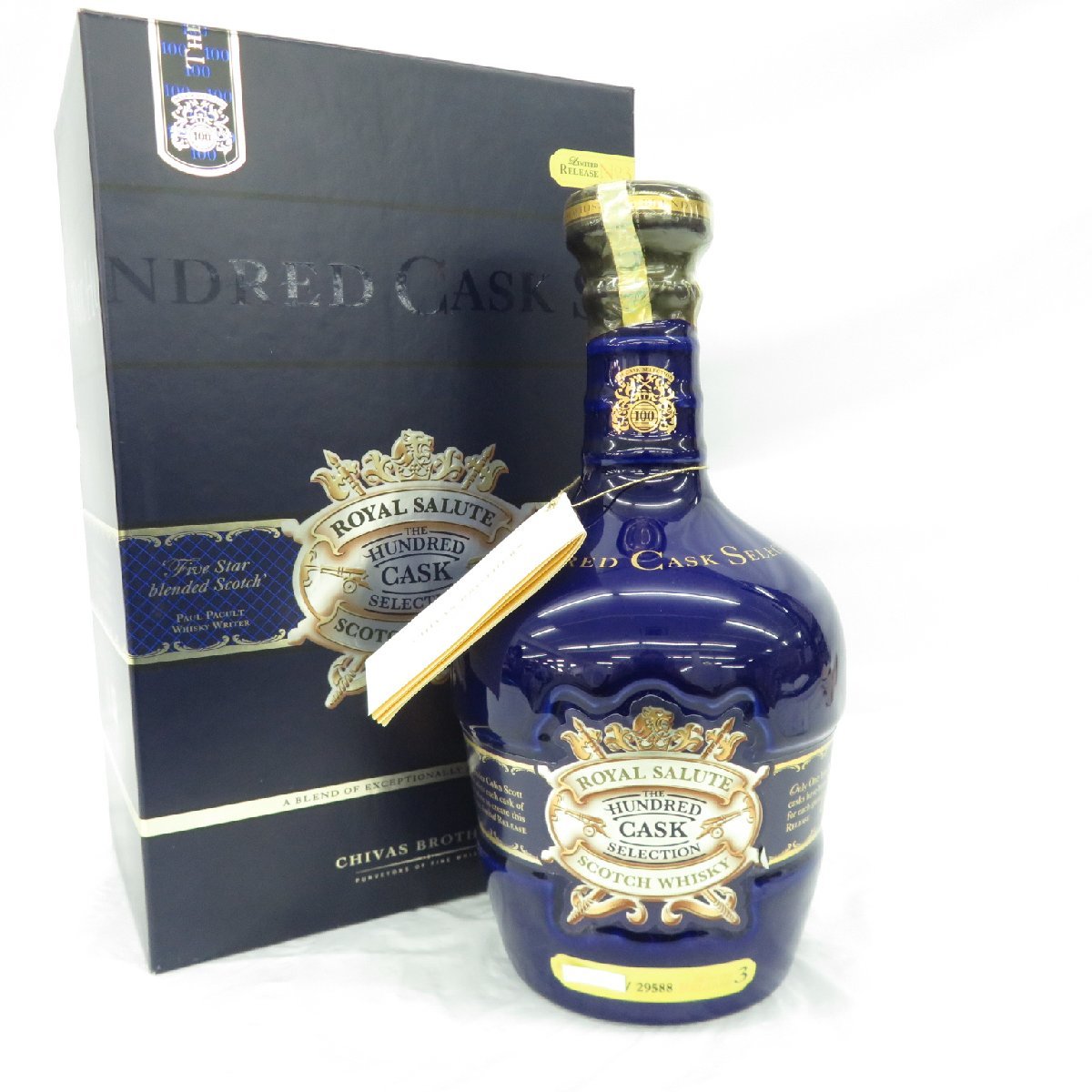 ウイスキー　ロイヤルサルート　ハンドレッドカスク 未開栓】ROYAL SALUTE ロイヤルサルート ハンドレッド カスク