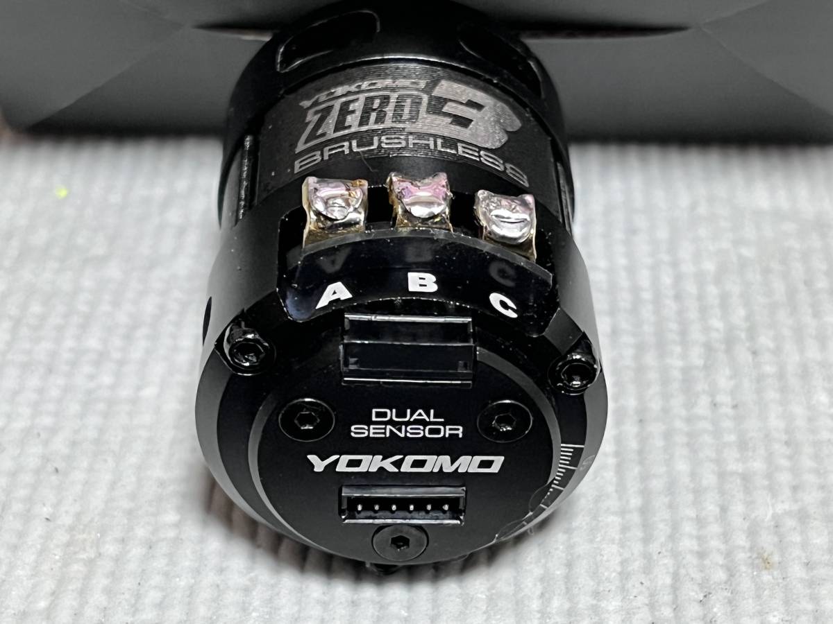 ブラシレスモーター ヨコモ 0 ZERO 13.5T ブラシレス ZERO3 （センサー