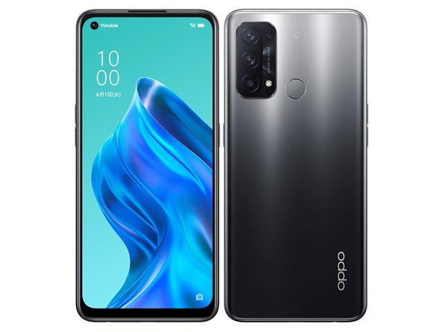 OPPO Reno5 A (eSIM)シルバーブラック (ワイモバイル版) OPPO reno 5a