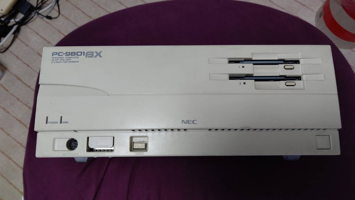 NEC PC9801 BX/U2 (本体のみ)(デスクトップ)｜売買されたオークション 
