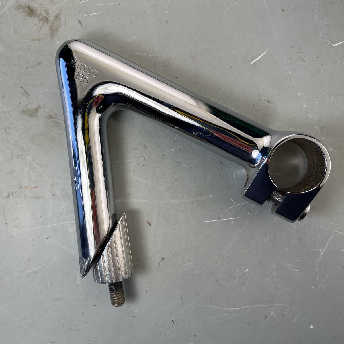 NITTO NJS ステム ドロップハンドル 美品NITTO 25.4 NITTO NJS 鉄