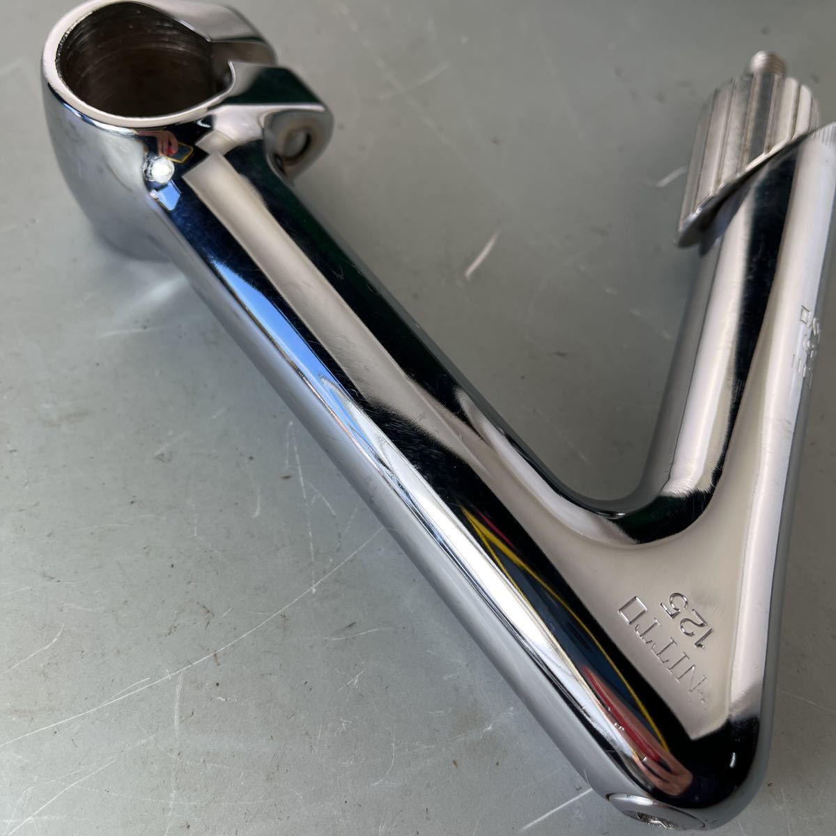 NITTO NJS ステム ドロップハンドル 美品NITTO 25.4 NITTO NJS 鉄