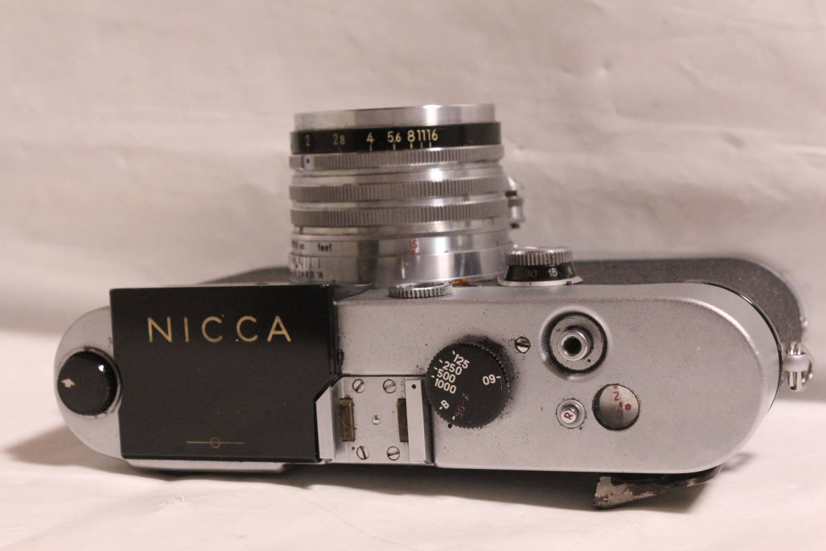 5cm Nicca 3-F F2 ジャンク扱い ニッカ NIKKOR-H・C | 50mm NICCA L