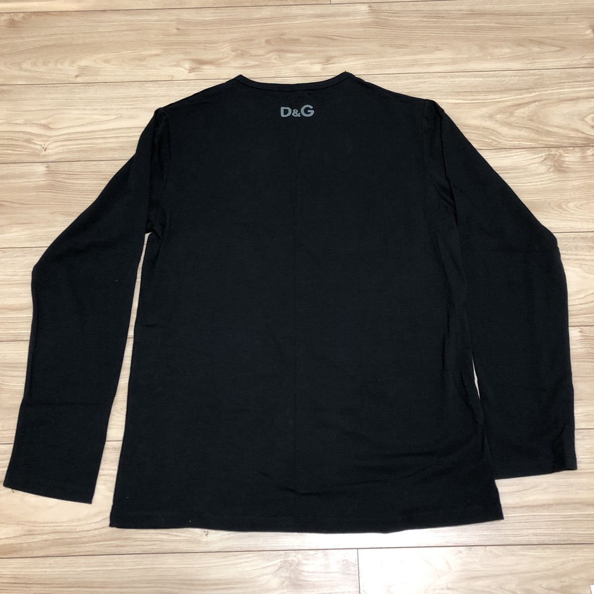 A-32】DOLCE&GABBANA ドルチェアンドガッバーナ 長袖Tシャツ ロゴT 