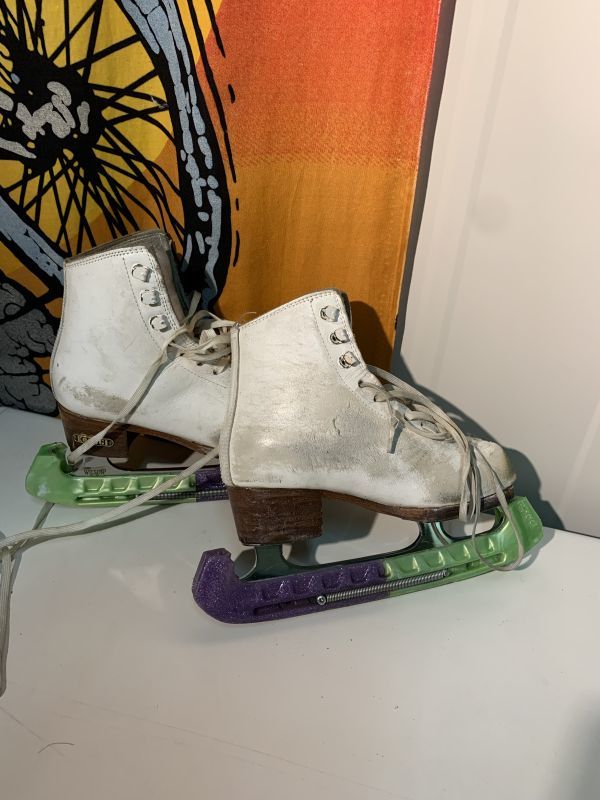 11A66 アイススケートシューズ キッズ KOSUGI 19 1/2 JOHN WILSON フィギュアスケート 子ども 靴 スポーツ