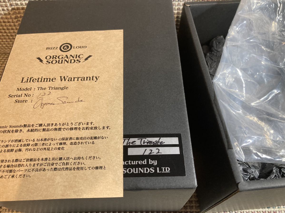 ORGANIC SOUNDS The Triangle 貴重 レア BIG MUFF ファズ