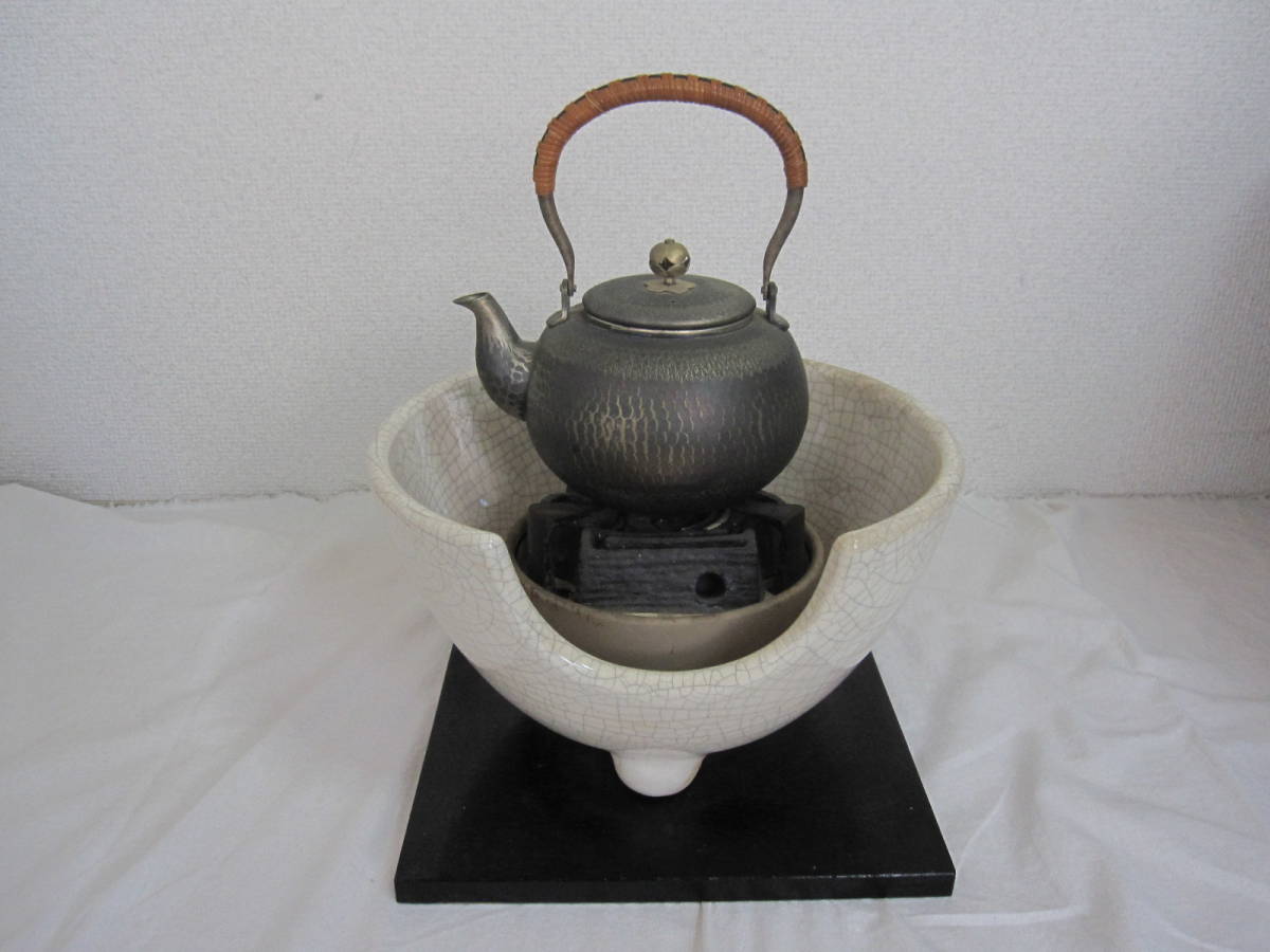 品質保証，100%新品】 野々田商店製 風炉型電熱器、ほか1点