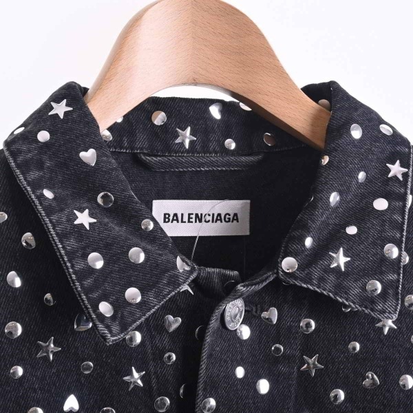 バレンシアガ BALENCIAGA Gジャン サイズ34 S 625990 - 黒 メンズ  