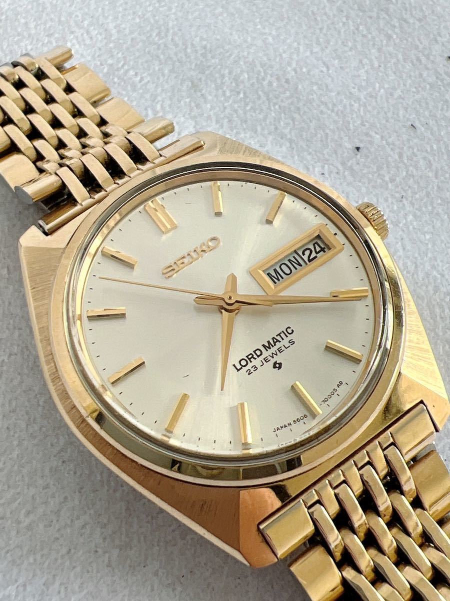 SEIKO LORD MATIC 23JEWELS 5606-7000 セイコー ロードマチック