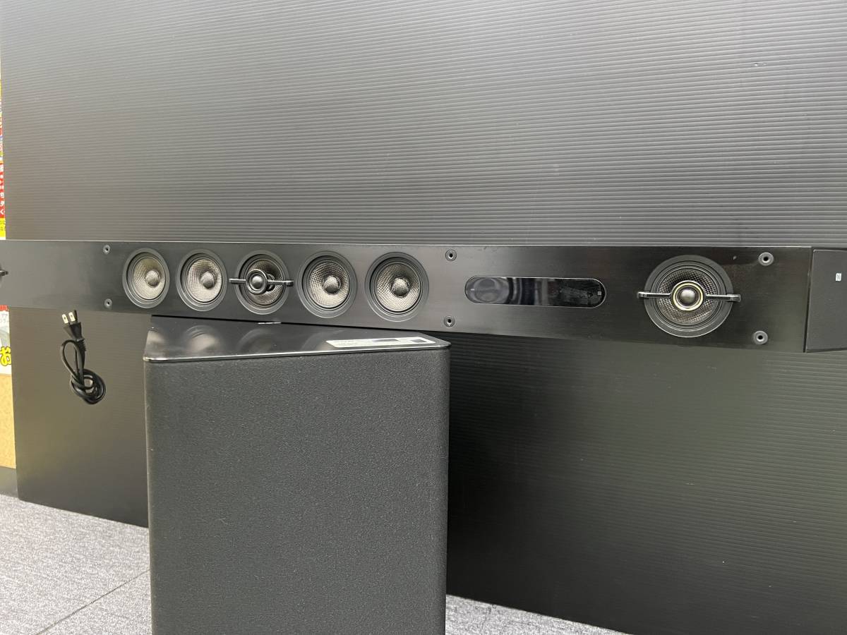 ◇1110 SONY HT-ST9 サウンドバー／ホームシアターシステム（SA-ST9/SA