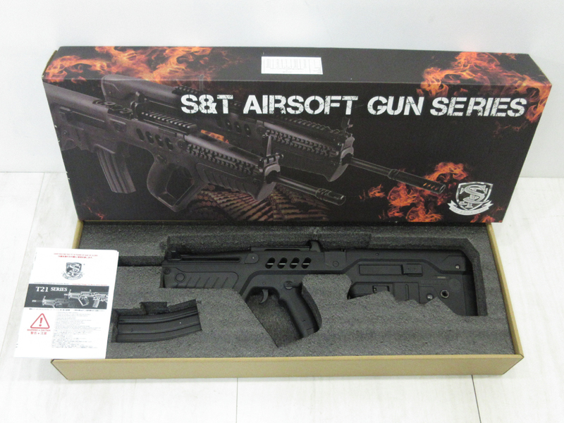☆中古☆S＆T 電動ガン タボール21 Pro Ver. ブラック☆S&T TAVOR-21