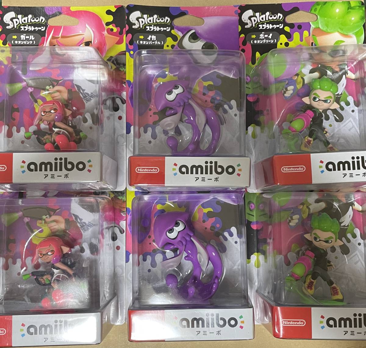 amiibo ガール ネオンピンク , ヒメ (スプラトゥーンシリーズ amiibo アミーボ スプラトゥーン ガール ピンク イカ 紫 amiibo ガール【ネオンピンク】（スプラトゥーンシリーズ）