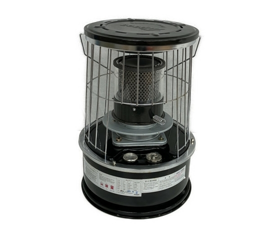 アルパカ ストーブ ブラック TS-77A ほぼ未使用 引取限定】ALPACA TS-77A 石油ストーブ 家電 中古 直 S6949039