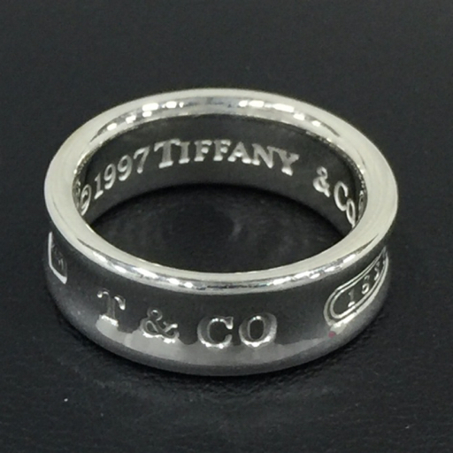新品，定番人気 送料360円 ティファニー T&CO 1837 リング 指輪 12.5号 シルバー アクセサリー 925 メンズ TIFFANY QT121-142 同梱NG(シルバー)｜売買されたオークション情報、yahooの商品情報をアーカイブ公開 - オー シルバー