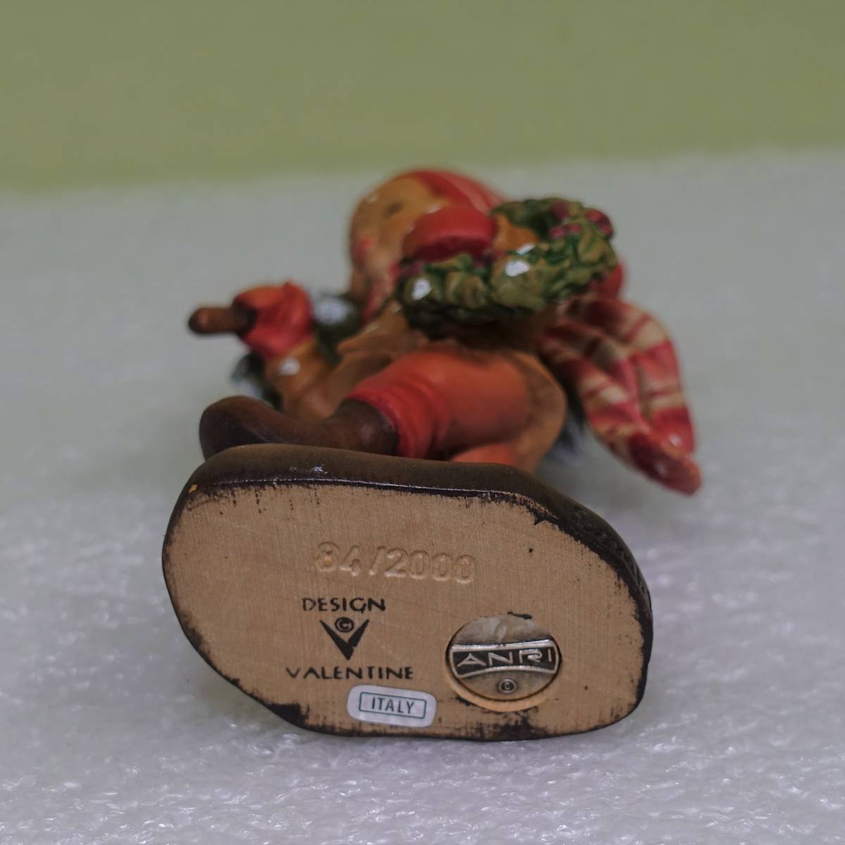 ANRI 木彫り人形 2000体限定 なわとび アンリ フィギュア フィギュリン