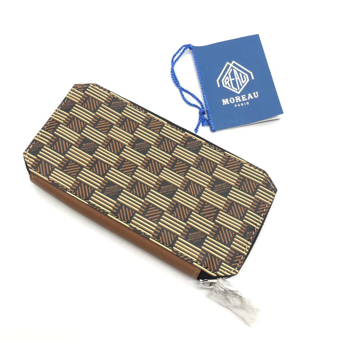 モロー・パリ ラウンド長財布 ラウンド長財布 MOREAU PARIS モローパリ