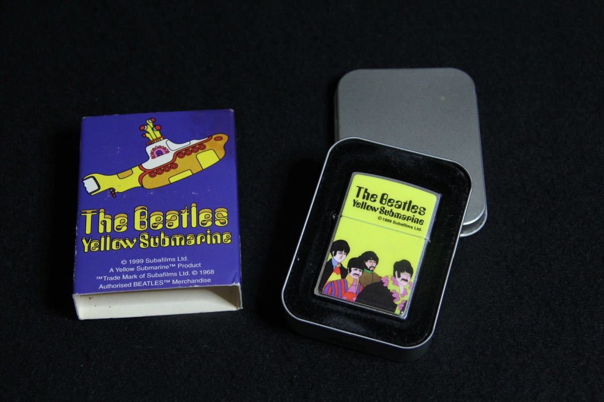ZIPPO ジッポー Zippo　 ジッポライター THE BEATLES ビートルズ イエロー・サブマリン ２００0年