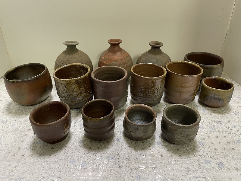 定番人気，限定セール 備前焼 カップ おちょこ 徳利 14個セット 要画像参照(その他)｜売買されたオークション情報、yahooの商品情報をアーカイブ公開 - オークファン 備前