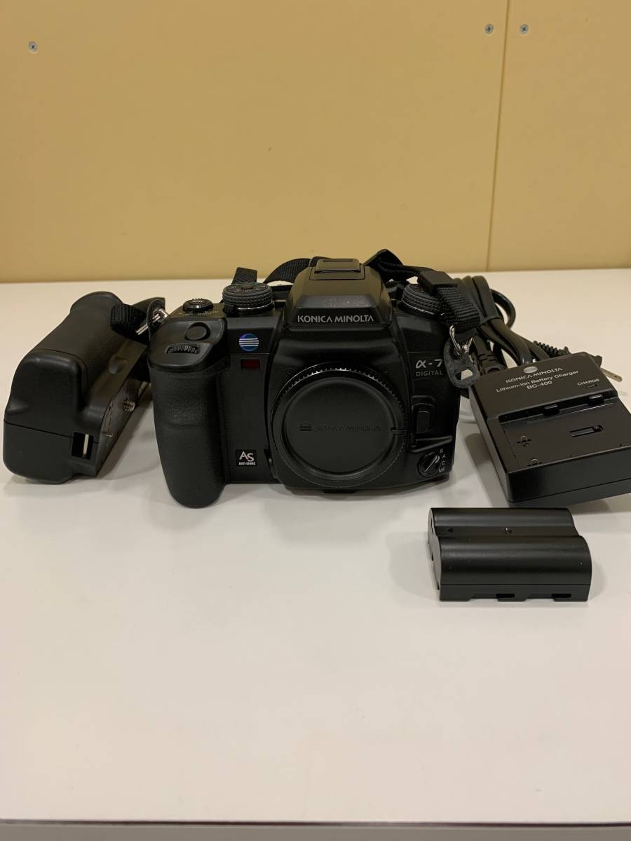 【人気SALE，送料無料】 1円スタート KONICA MINOLTA/コニカミノルタ &alpha;-7 DIGITAL ANTI-SHAKE レンズ無 通電確認済み コレクション(その他)｜売買されたオークション情報、yahooの商品情報をアーカイブ公開 - オークファン その他