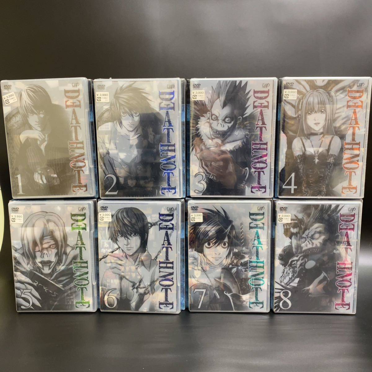 未開封】8巻セット デスノート DEATH NOTE DVD 初回限定版 特典 