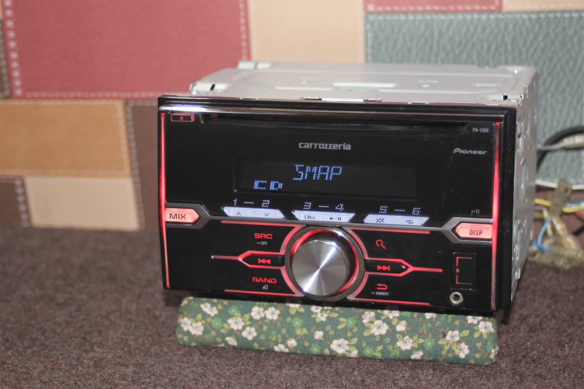 【定番，新作登場】 フロントUSB/AUX Carrozzeria 2DIN-CDプレーヤー FH-3100 スマートホン/iPhone対応 動作良好(カロッツェリア)｜売買されたオークション情報、yahooの商品情報をアーカイブ公開 - オークファン カロッツェリア