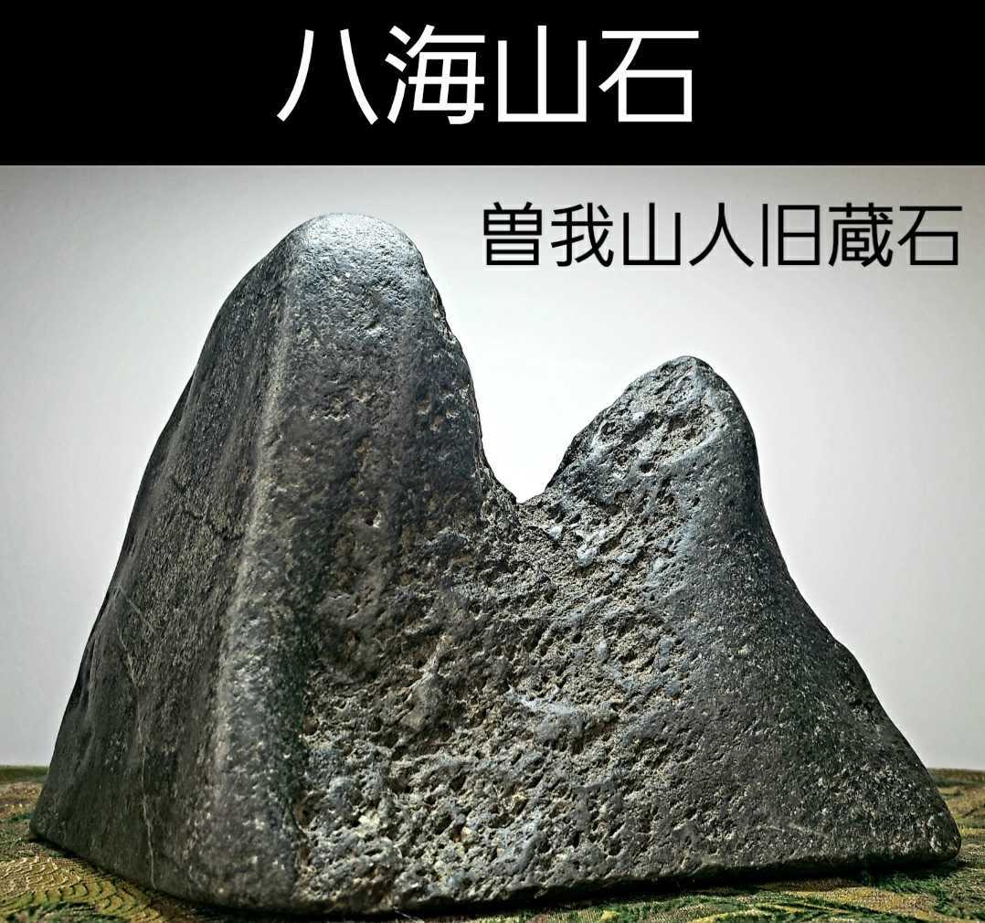 信濃美術石博物館水石 盆栽 ウブ 龍眼石 横21×高14.5×奥行