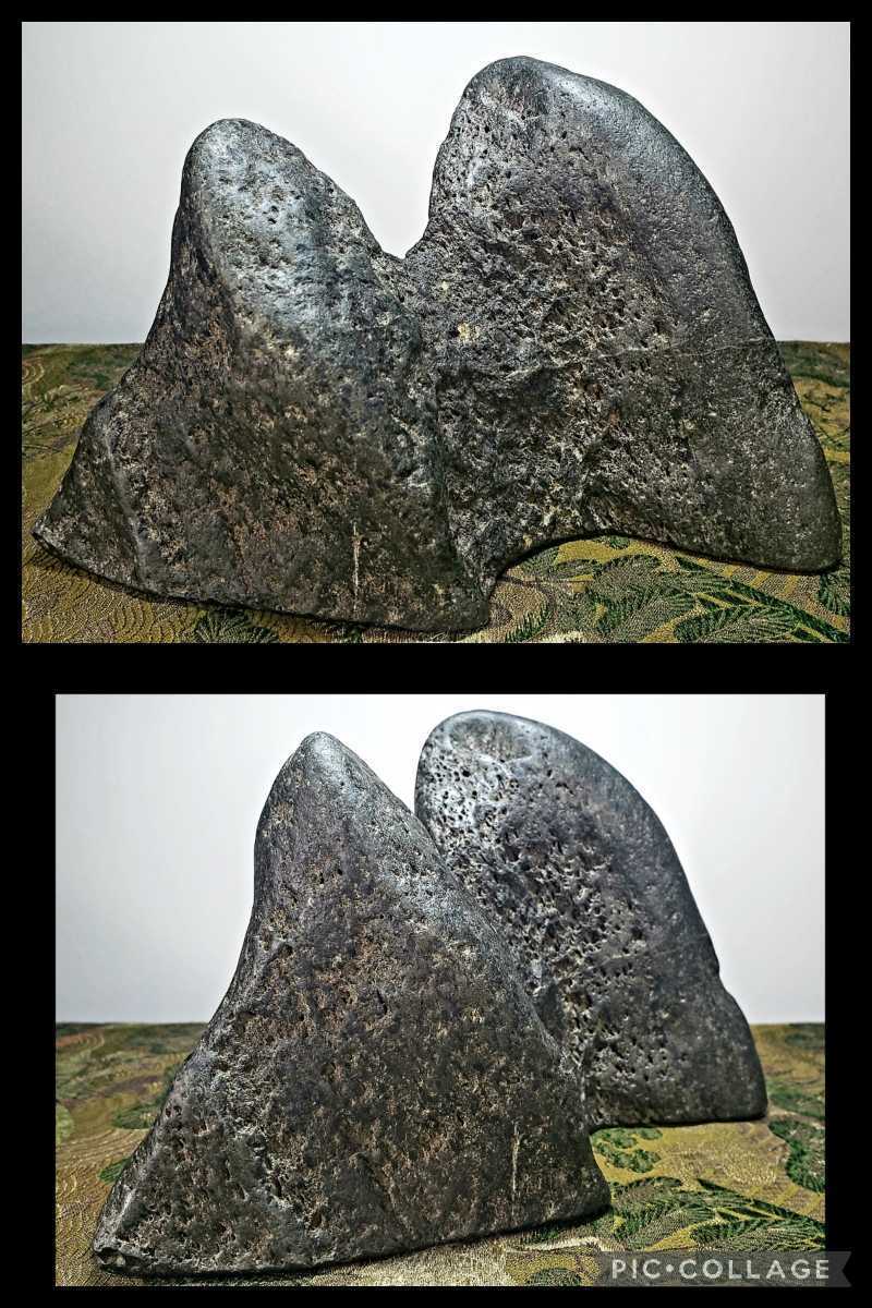 信濃美術石博物館水石 盆栽 ウブ 龍眼石 横21×高14.5×奥行